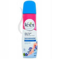 Veet Hair Removal Cream Krem do depilacji w sprayu do skóry wrażliwej 150ml