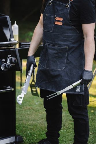 Fartuch Kuchenny StekBzdur Kelnerski Barmański Barberski dla Kucharza na Arena.pl