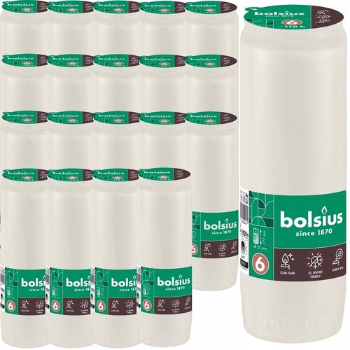 Wkłady do zniczy olejowe Bolsius RC6 białe całoroczne - 110 godzin na Arena.pl