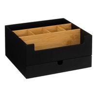 Organizer Natureo z szufladką czarny