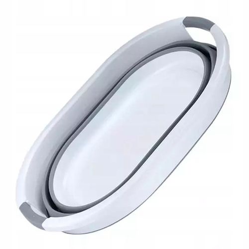 MISKA SKŁADANA SILIKONOWA KOSZ NA PRANIE BIELIZNĘ WANIENKA DLA DZIECKA 53CM na Arena.pl