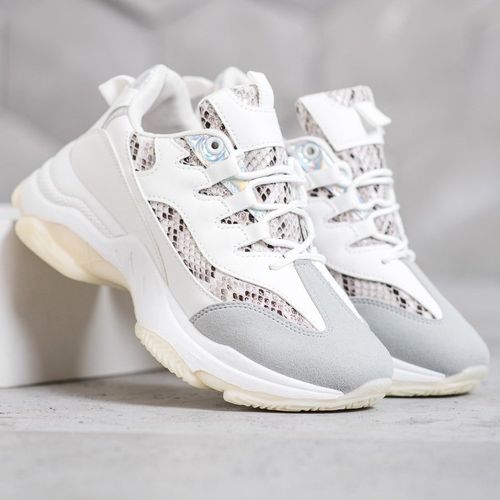 Sneakersy Na Platformie Snake Print r.38 na Arena.pl