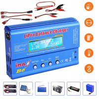IMAX B6 80W ŁADOWARKA, ŁADOWARKA LCD RÓWNOLEGŁA, ZRÓWNOWAŻONE ŁADOWANIE