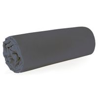 Prześcieradło satynowe bez gumki NOVA 180x210 Eurofirany stalowe