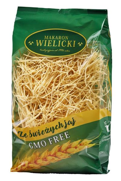 Wielicki Makaron nikta cienka 250g zdjęcie 1