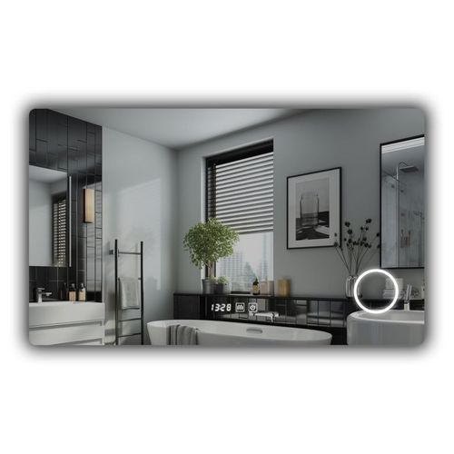 IREDA Lustro łazienkowe z oświetleniem LED, 70 x 50 cm na Arena.pl