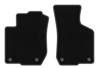 Dywaniki przednie welurowe czarne do: Audi A3 8L 1996-2001 hatchback