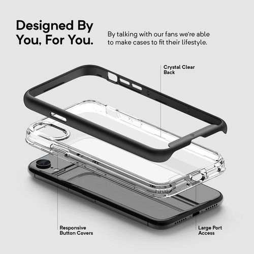 Caseology Skyfall - Etui do iPhone XR (czarne) na Arena.pl