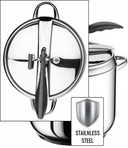 SZYBKOWAR GARNEK CIŚNIENIOWY TURECKI STAL GAZ INDUKCJA 5LT na Arena.pl