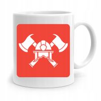 Kubek Prezent Dla Strażaka Herb Z Nadrukiem Ze Zdjęciem