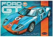 Model plastikowy - Samochód Gulf 2006 Ford GT 1:25 (Snap - do złożenia) - Polar Lights