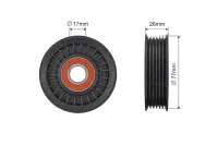 ROLKA NAPINACZA PASKA FORD C-MAX 2007 2008 2009 2010