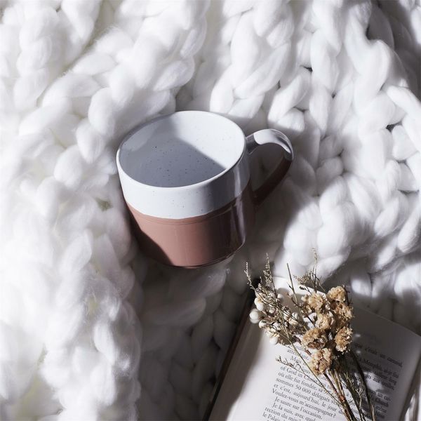 Kubek Jumelle różowy 330 ml zdjęcie 2