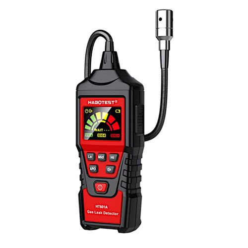 DETEKTOR WYCIEKÓW GAZÓW EKRAN LCD ALARM na Arena.pl