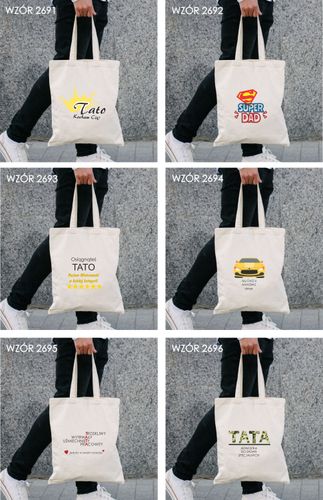 Eko Torba z nadrukiem PREZENT DZIEŃ TATY na Arena.pl