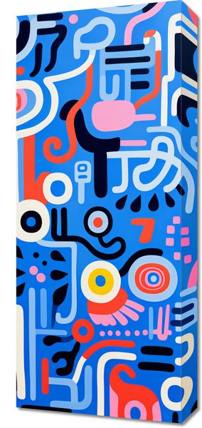 Obraz 30x70cm Rytmiczne Echo zdjęcie 1