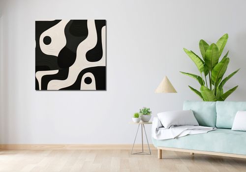 Obraz 90x90cm Kontrastowa Harmonia na Arena.pl