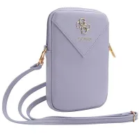 guess torebka guwbzpgstegufioletowy/purple zip triangle 4g