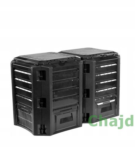 KOMPOSTOWNIK 800L DWUKOMOROWY POPRAWIONY MODEL NEW na Arena.pl