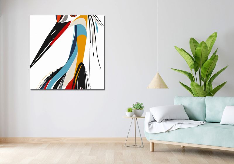 Obraz 100x100cm Portret zdjęcie 2