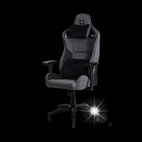 AQIRYS Fotel gamingowy FENRIR XL grey/black