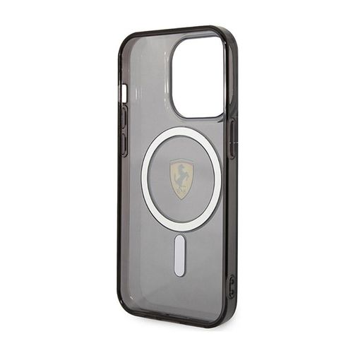 Ferrari Translucent MagSafe - Etui iPhone 14 Pro (Czarny) na Arena.pl