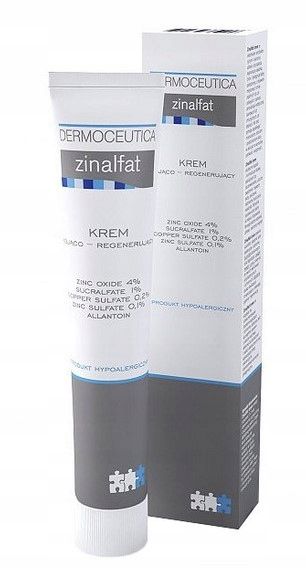Zinalfat Krem Kojąco-Regenerujący z Cynkiem 50 ml zdjęcie 1