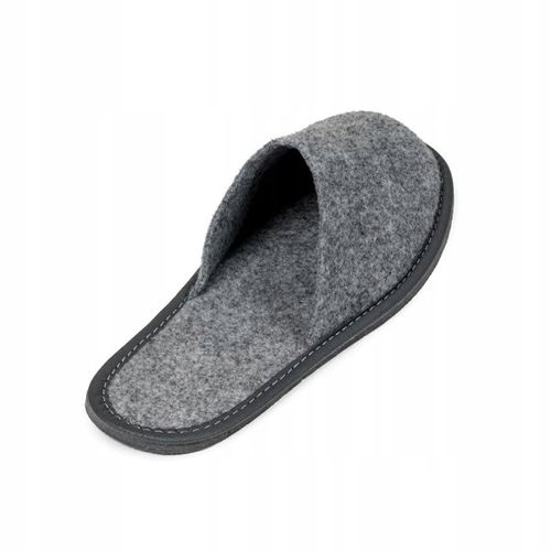 FILCOWE KAPCIE MĘSKIE SZARE PEŁNE KLAPKI DOMOWE na Arena.pl