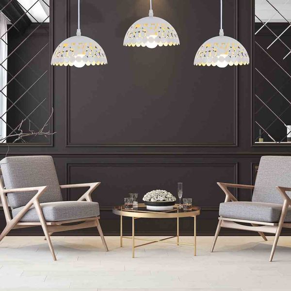 LAMPA WISZĄCA LISA WHITE 3XE27 zdjęcie 3