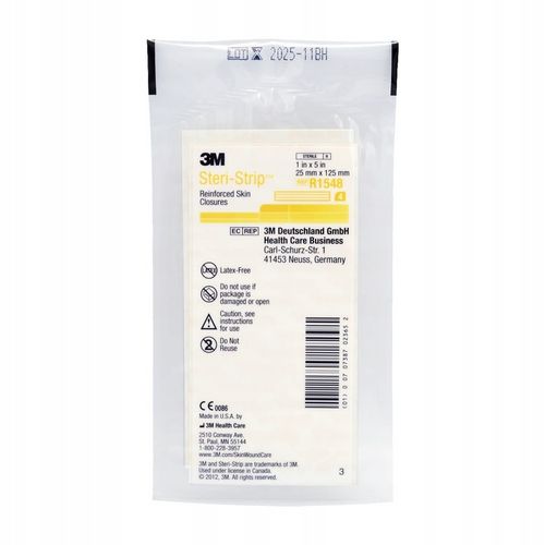 Steri-Strip PASKI DO ZAMYKANIA RAN 25x125mm 5 szt. na Arena.pl