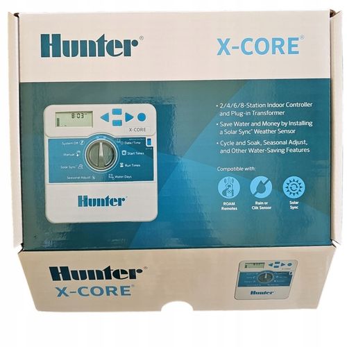 STEROWNIK NAWADNIANIA 6 SEKCJI HUNTER X-CORE XC-601I-E WEWNĘTRZNY WYDAJNY na Arena.pl