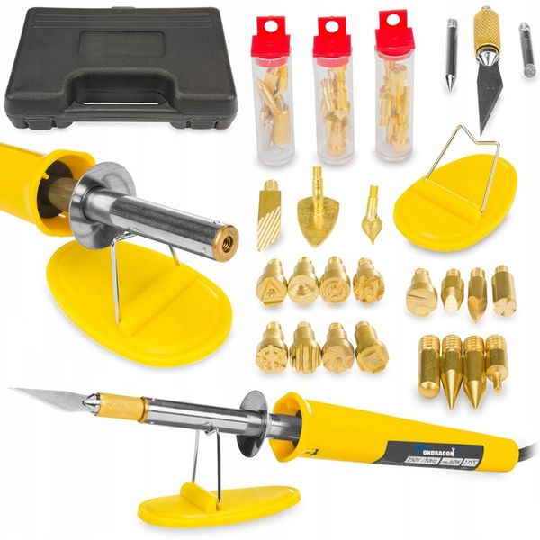 LUTOWNICA 60W WYPALARKA DO DREWNA PIROGRAF 23EL zdjęcie 1