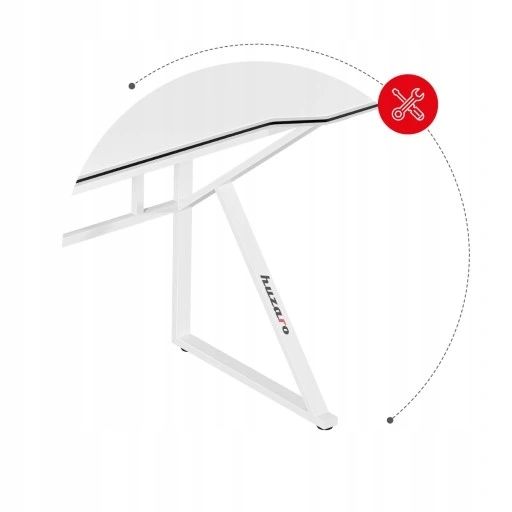 Biurko Gamingowe Komputerowe Dla Gracza Huzaro zdjęcie 5