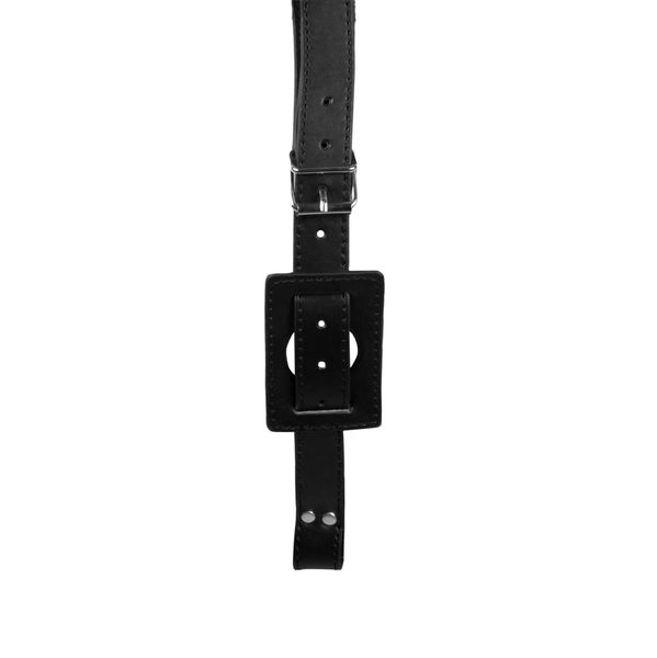 Belt With Vibrator Holder - Black zdjęcie 9