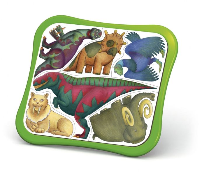 QUERCETTI 5013 PUZZLE MAG.MINI DINOZAURY zdjęcie 3