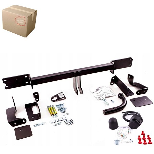 HAK HOLOWNICZY OPEL COMBO + MODUŁ 7-PIN od 2001 zdjęcie 2