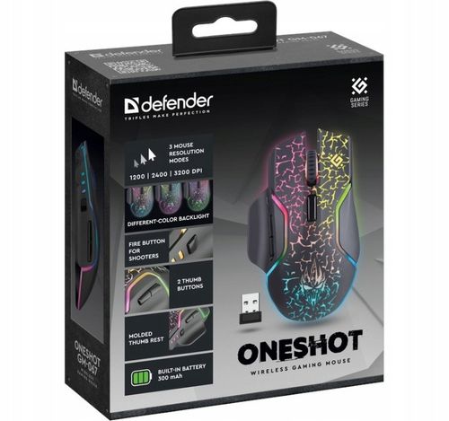 Mysz DEFENDER Oneshot GM-067 na Arena.pl
