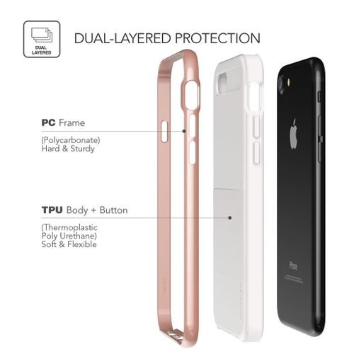 Etui VRS Design High Pro Shield S iPhone 8/7 White Rose na Arena.pl