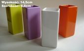 wazon 6szt. ceramiczny kwadrat | oc-008