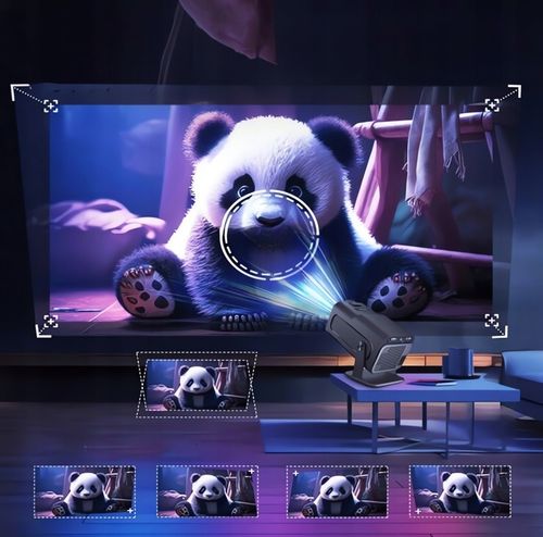 PROJEKTOR RZUTNIK LED 2025 PRO ANDROID SMART TV NETFLIX WIFI GŁOŚNIK na Arena.pl