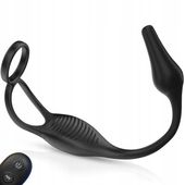 Masażer prostaty Cock Ring 7 trybów wibracji