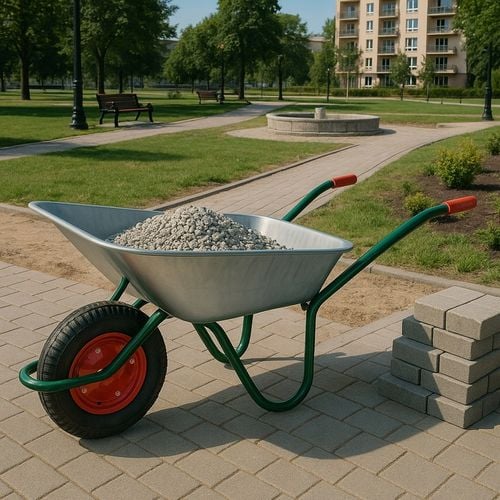 KOŁO KÓŁKO DO TACZKI WÓZKA MOCNE 260x85MM 3,00/4 Z DĘTKĄ POMPOWANE na Arena.pl