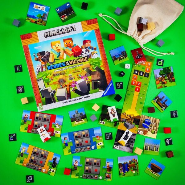 Gra planszowa RAVENSBURGER Minecraft Uratuj wioskę zdjęcie 13