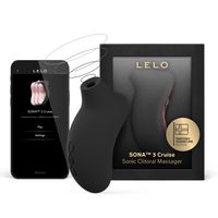 Stymulator łechtaczki sterowany aplikacją Sona 3 Cruise Black LELO