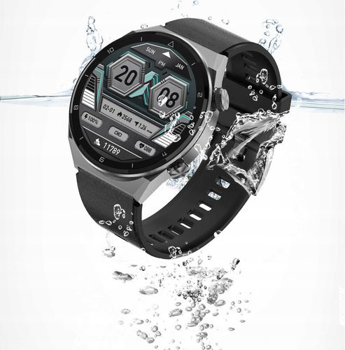 Smartwatch niktrade 17121885 czarny na Arena.pl