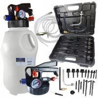 ZESTAW POMPA DO WYMIANY OLEJU SKRZYŃ AUTOMATYCZNYCH DSG 10L + 13 ADAPTERÓW
