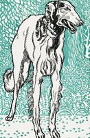 Plakat 53x81cm Chart 3, Moriz Jung Vintage do Salonu