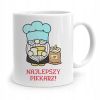 Kubek Prezent Dla Piekarza Najlepszy Piekarz Z Nadrukiem Ze Zdjęciem