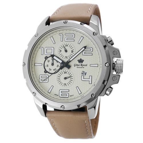 Zegarek Męski Gino Rossi ZORTAR EXCLUSIVE CHRONOGRAF E11276A-3B1 12946 na Arena.pl