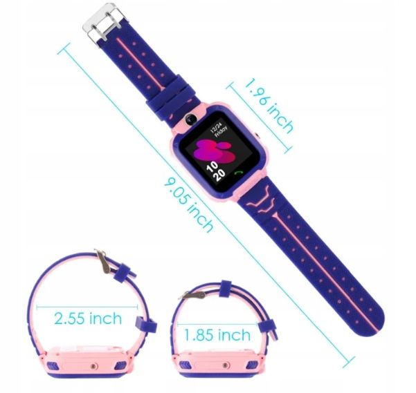 INTELIGENTNY ZEGAREK DLA DZIECI SMARTWATCH LBS TELEFON SOS IP67 DLA zdjęcie 13